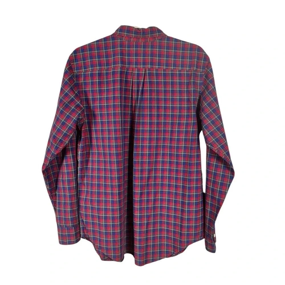 Vintage Ralph Lauren Classic Boys Button Up Shirt XL Preppy Plaid